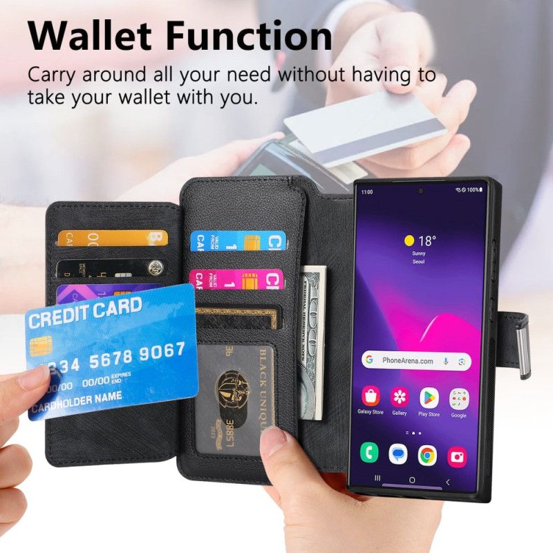 Etui Folio Samsung Galaxy S25 Ultra 5g Odłączane Etui Magnetyczne