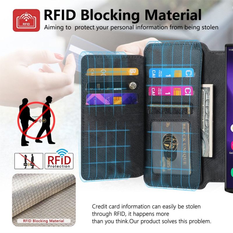 Etui Folio Samsung Galaxy S25 Ultra 5g Odłączane Etui Magnetyczne