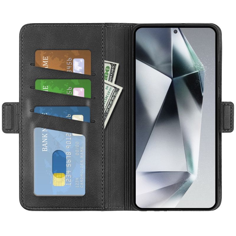 Etui Folio Samsung Galaxy S25 Ultra 5g Podwójne Zapięcie