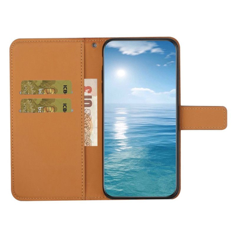 Etui Folio Samsung Galaxy S25 Ultra 5g Styl Etniczny Z Pasek