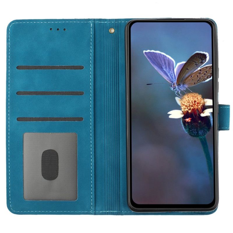 Etui Folio Samsung Galaxy S25 Ultra 5g Wyrafinowany Wzór Kwiatowy