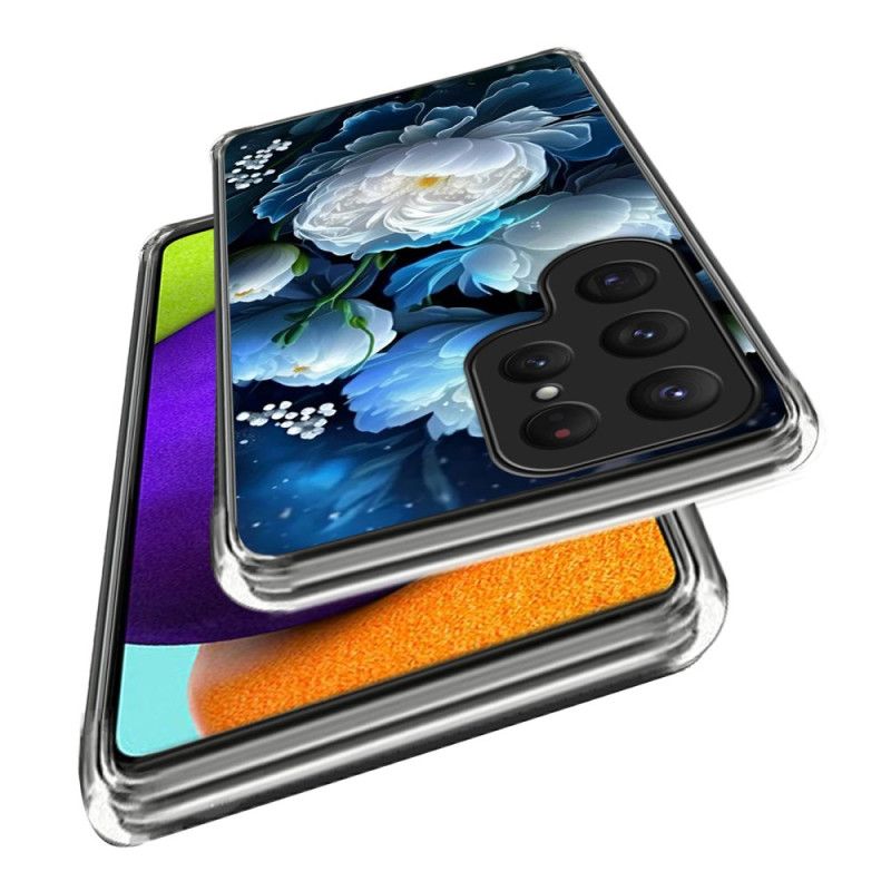 Etui Samsung Galaxy S25 Ultra 5g Biała Piwonia