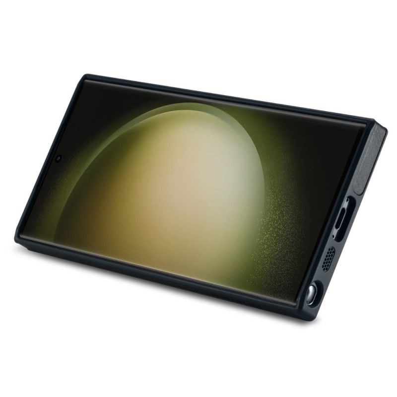 Etui Samsung Galaxy S25 Ultra 5g Dg.ming Skórzany Styl Etui Ochronne