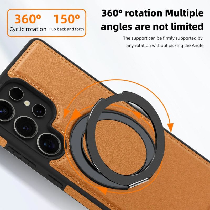 Etui Samsung Galaxy S25 Ultra 5g Magnetyczny Z Obrotową Podstawką