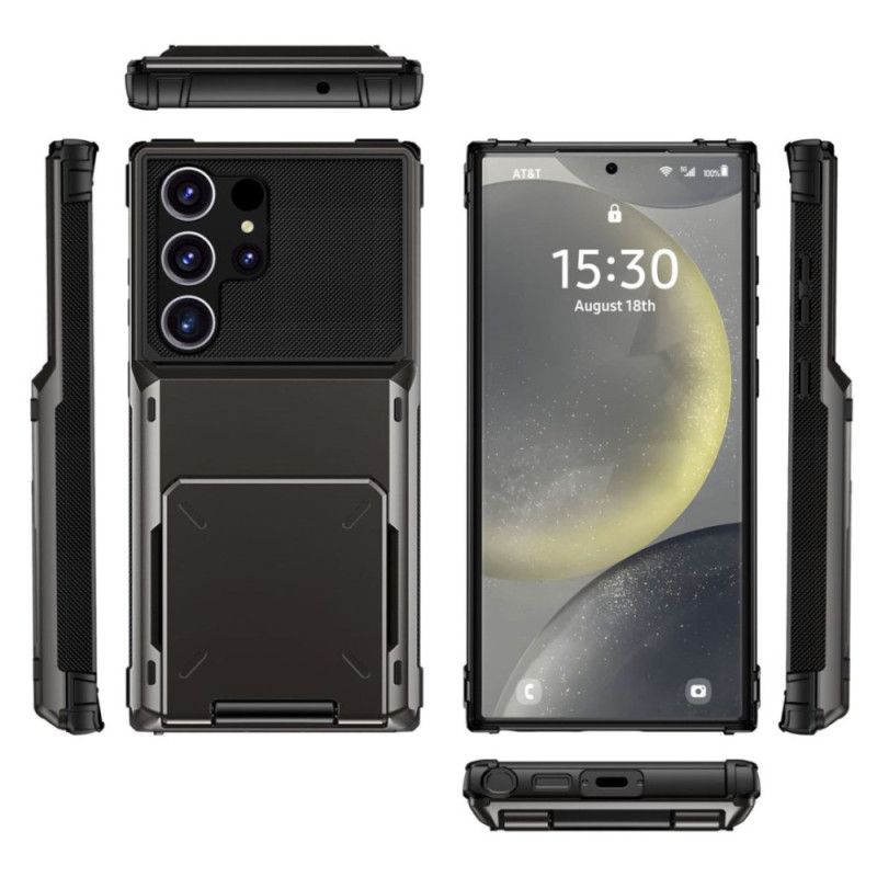 Etui Samsung Galaxy S25 Ultra 5g Etui Na Karty Z Klapką Etui Ochronne