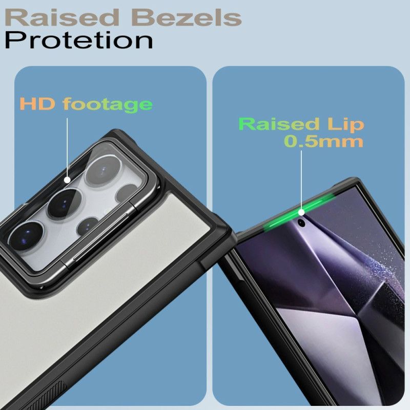 Etui Samsung Galaxy S25 Ultra 5g Osłona Obiektywu I Podstawka Etui Ochronne