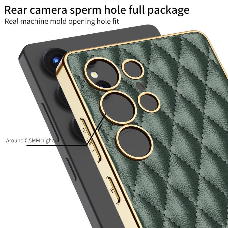 Etui Samsung Galaxy S25 Ultra 5g Pikowane Gkk