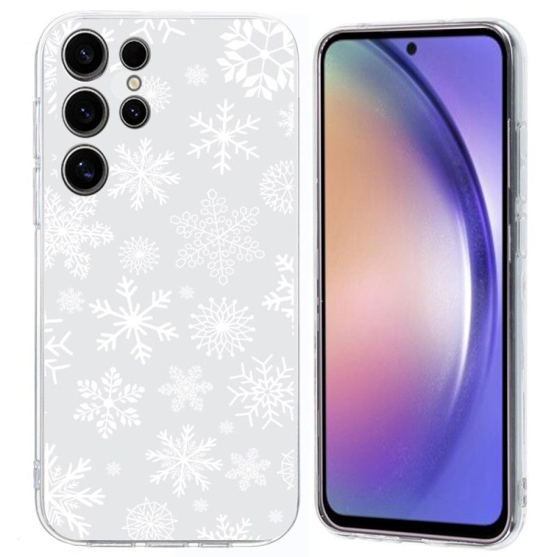 Etui Samsung Galaxy S25 Ultra 5g Płatek Śniegu Etui Ochronne