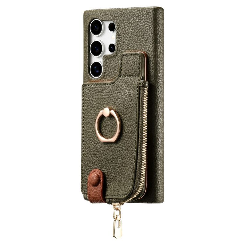 Etui Samsung Galaxy S25 Ultra 5g Portfel Ze Sztucznej Skóry