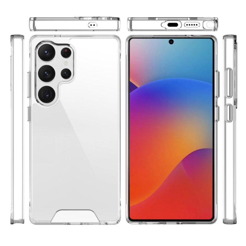 Etui Samsung Galaxy S25 Ultra 5g Przezroczysta Powłoka Fusion Etui Ochronne