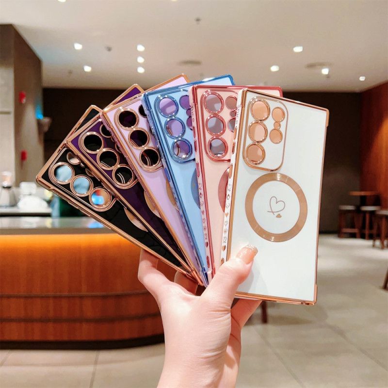 Etui Samsung Galaxy S25 Ultra 5g Przyciemniany Kompatybilny Z Magsafe Etui Ochronne