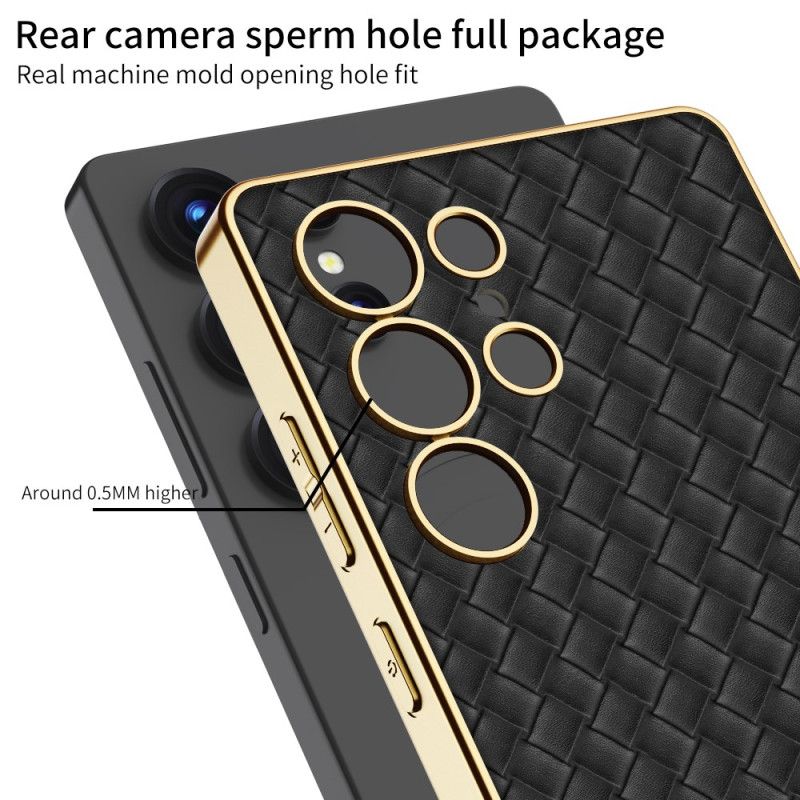 Etui Samsung Galaxy S25 Ultra 5g Tekstura Tkana