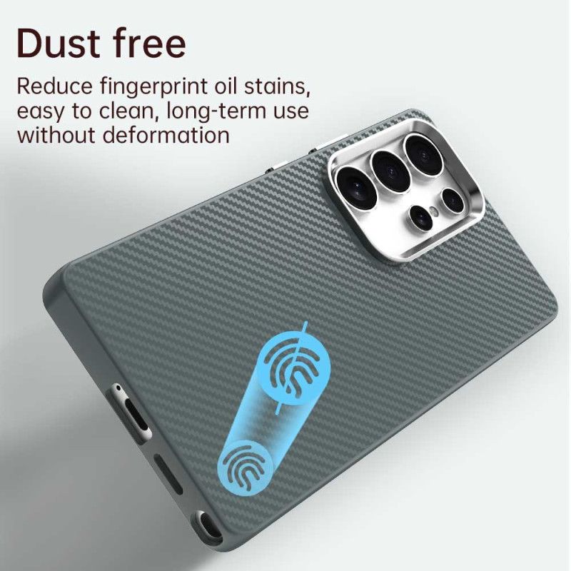 Etui Samsung Galaxy S25 Ultra 5g Tekstura Włókna Węglowego