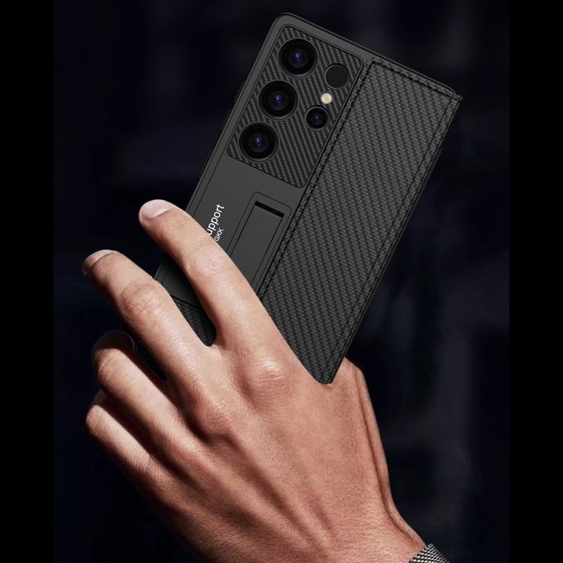 Etui Samsung Galaxy S25 Ultra 5g Z Uchwytem Na Karty I Podstawką Gkk