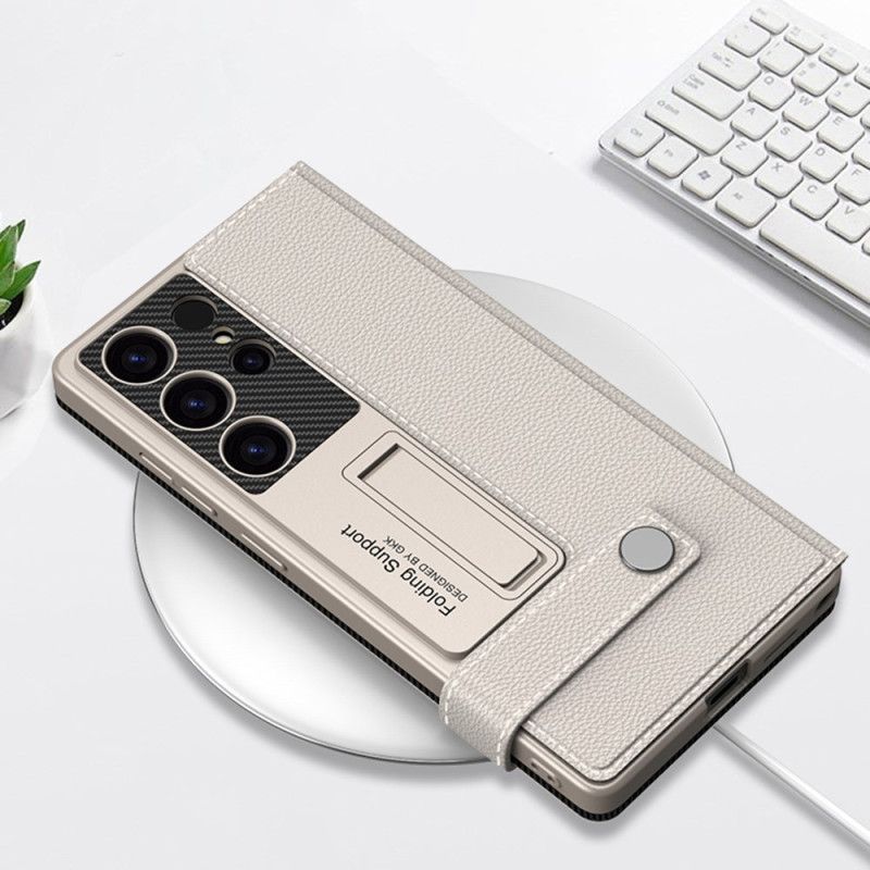 Etui Samsung Galaxy S25 Ultra 5g Z Uchwytem Na Karty I Podstawką Gkk