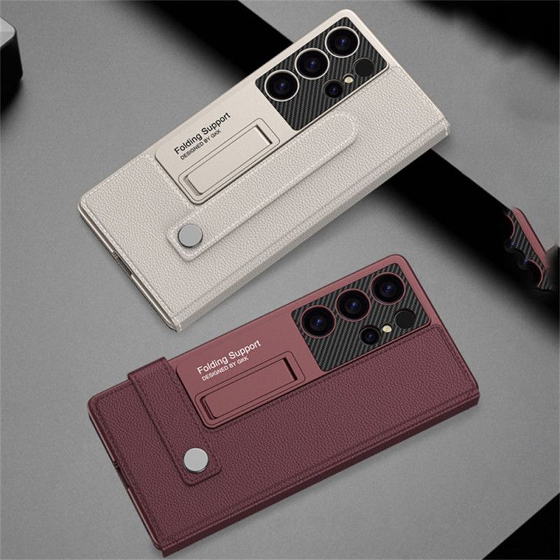 Etui Samsung Galaxy S25 Ultra 5g Z Uchwytem Na Karty I Podstawką Gkk