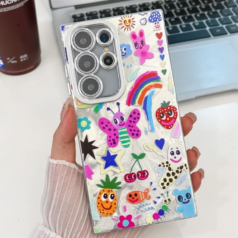 Etui Samsung Galaxy S25 Ultra 5g Zabawne Motyle