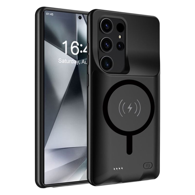 Etui Z Baterią 10000 Mah Do Ładowarki Zewnętrznej Samsunga Galaxy S25 Ultra Z Magnetycznym Mocowaniem
