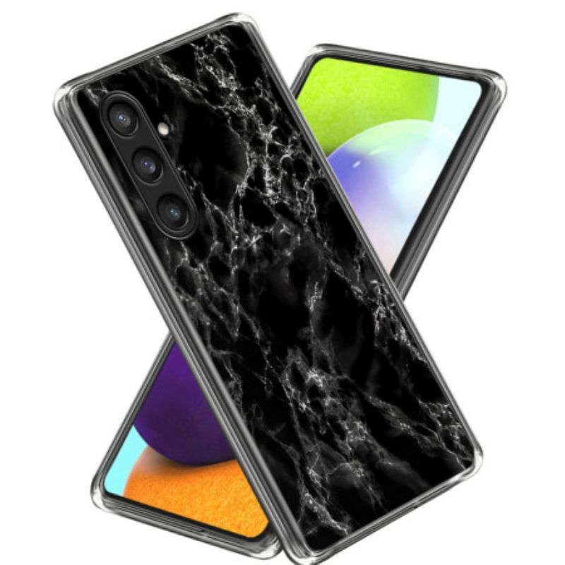 Futerały Samsung Galaxy S25 Ultra 5g Etui Na Telefon CZarny Marmur