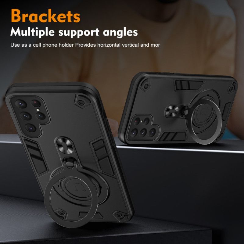 Futerały Samsung Galaxy S25 Ultra 5g Etui Na Telefon Obrotowa Podstawka I Ochrona Przed Wstrząsami