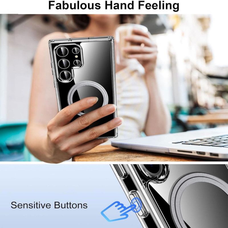 Futerały Samsung Galaxy S25 Ultra 5g Etui Na Telefon Etui Ochronne Kompatybilne Z Magsafe