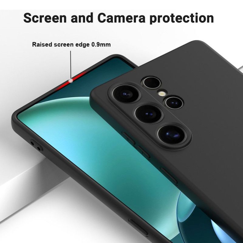 Futerały Samsung Galaxy S25 Ultra 5g Etui Na Telefon Pasek Z Płynnego Silikonu