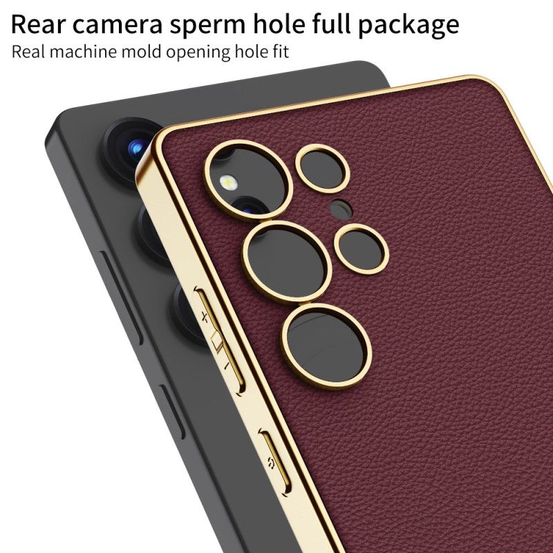 Futerały Samsung Galaxy S25 Ultra 5g Etui Na Telefon Seria Z Efektem Skóry