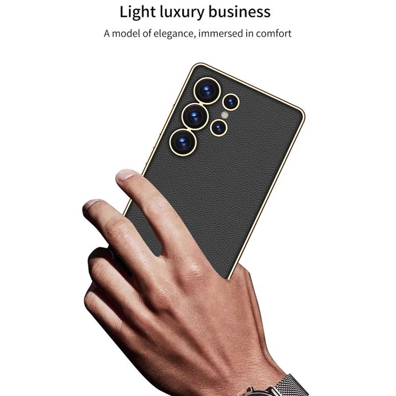 Futerały Samsung Galaxy S25 Ultra 5g Etui Na Telefon Seria Z Efektem Skóry