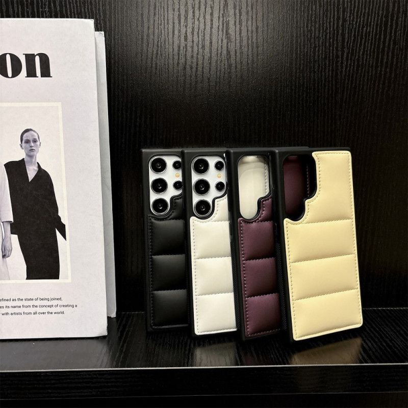 Futerały Samsung Galaxy S25 Ultra 5g Etui Na Telefon Styl Kurtki Puchowej