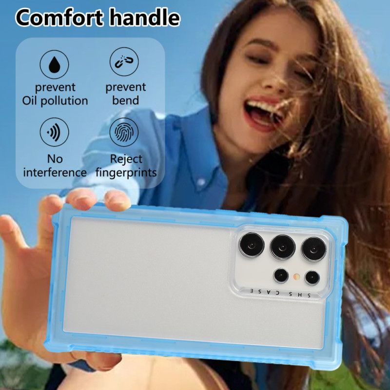 Futerały Samsung Galaxy S25 Ultra 5g Etui Na Telefon Wzmocniona Silikonowa Ramka