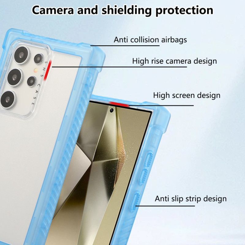 Futerały Samsung Galaxy S25 Ultra 5g Etui Na Telefon Wzmocniona Silikonowa Ramka