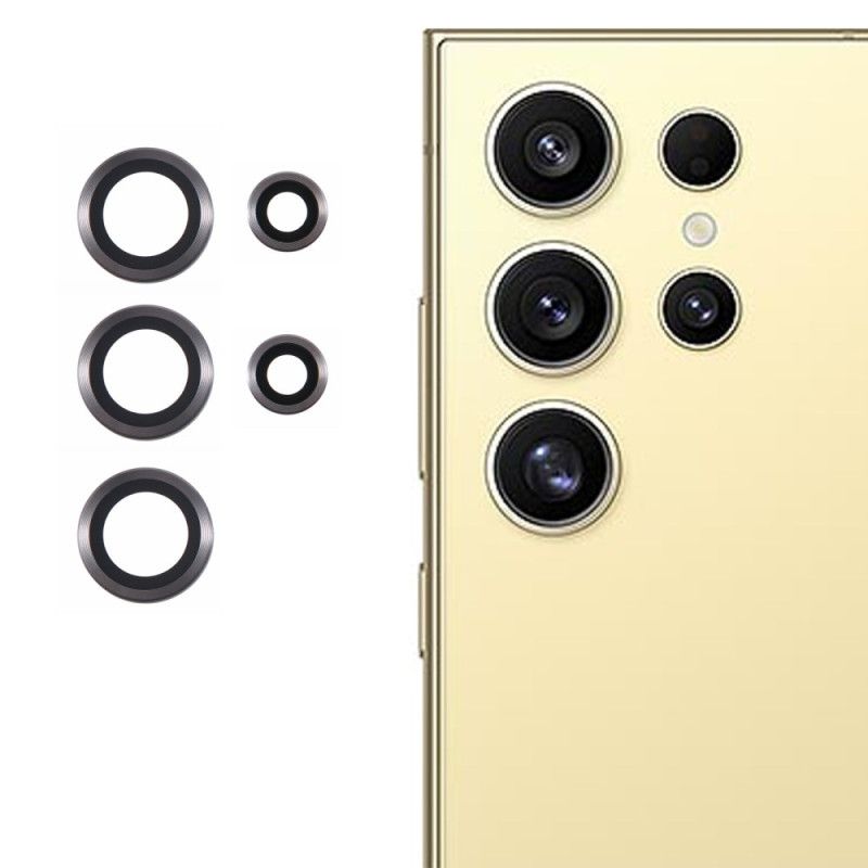 Metalowa Osłona Obiektywu Do Samsunga Galaxy S25 Ultra 5g Szkło Galwanizowane I Hartowane