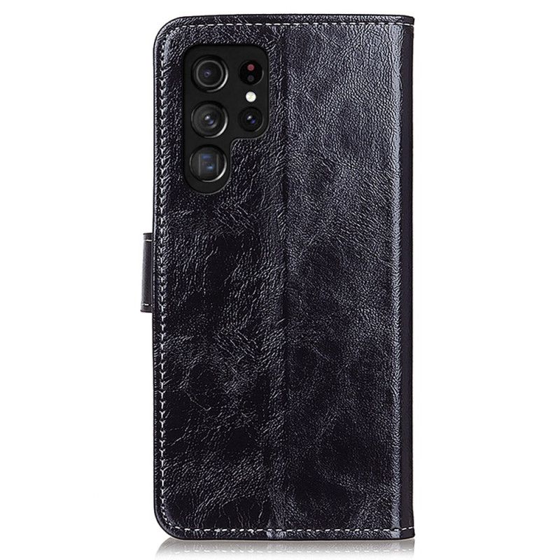 Pokrowce Samsung Galaxy S25 Ultra 5g Błyszcząca Skóra Ekologiczna