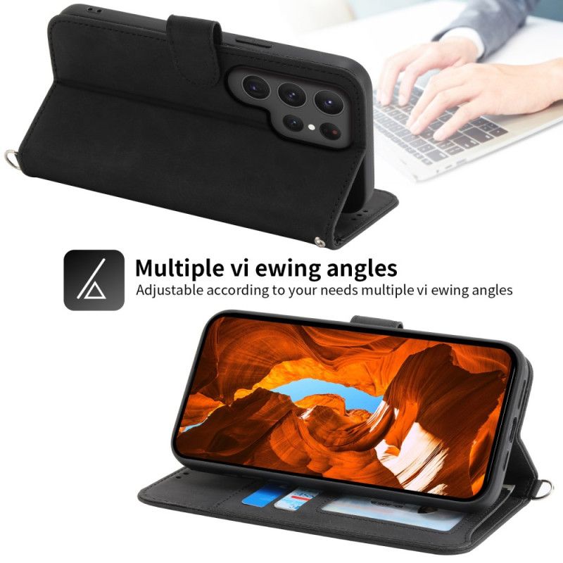 Pokrowce Samsung Galaxy S25 Ultra 5g Kwiatowy Wzór I Paski