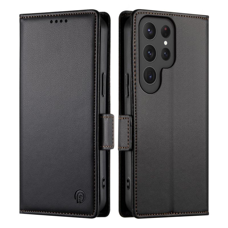 Skórzany Futerał Samsung Galaxy S25 Ultra 5g Etui Na Telefon Smukły