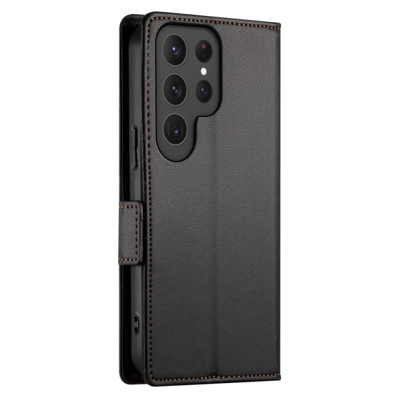 Skórzany Futerał Samsung Galaxy S25 Ultra 5g Etui Na Telefon Smukły