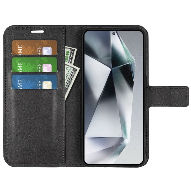 Skórzany Futerał Samsung Galaxy S25 Ultra 5g Etui Na Telefon Styl Skórzany