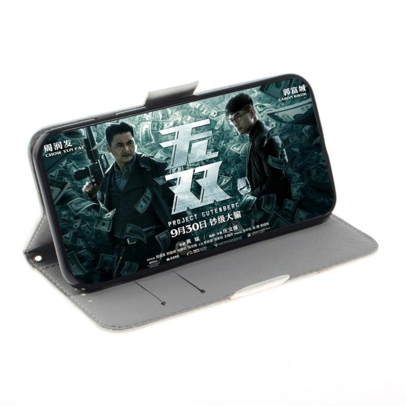 Etui Folio Sony Xperia 10 Kwitnąca Gałąź Ze Stringami Etui Ochronne