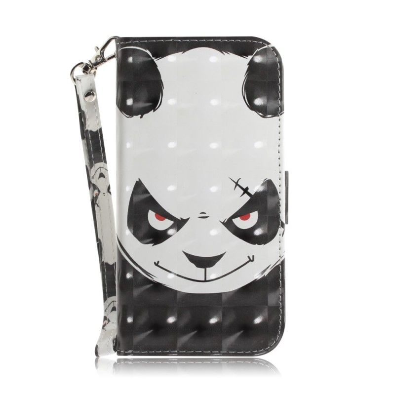 Etui Folio Sony Xperia 10 Wściekła Panda Ze Stringami