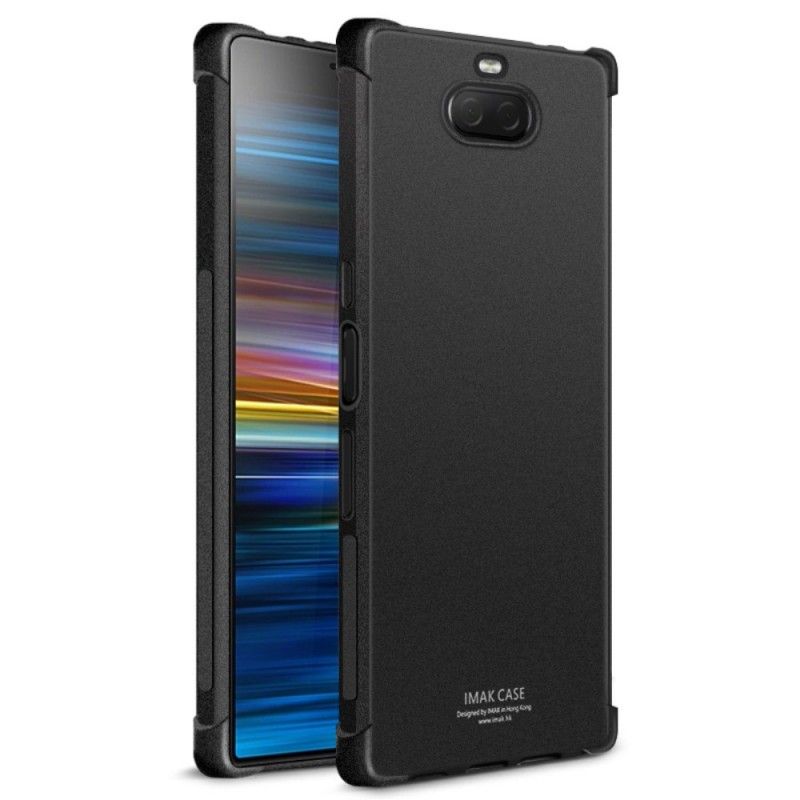 Etui Sony Xperia 10 Czarny Imak Czuje Się Na Skórze Etui Ochronne