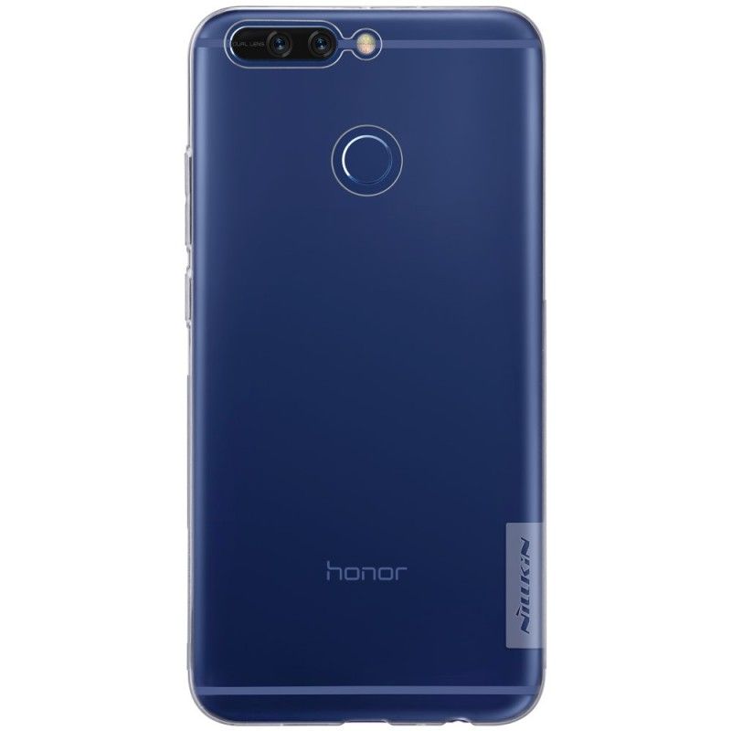 Etui Honor 8 Pro Brązowy Przezroczysty Nillkin Etui Ochronne
