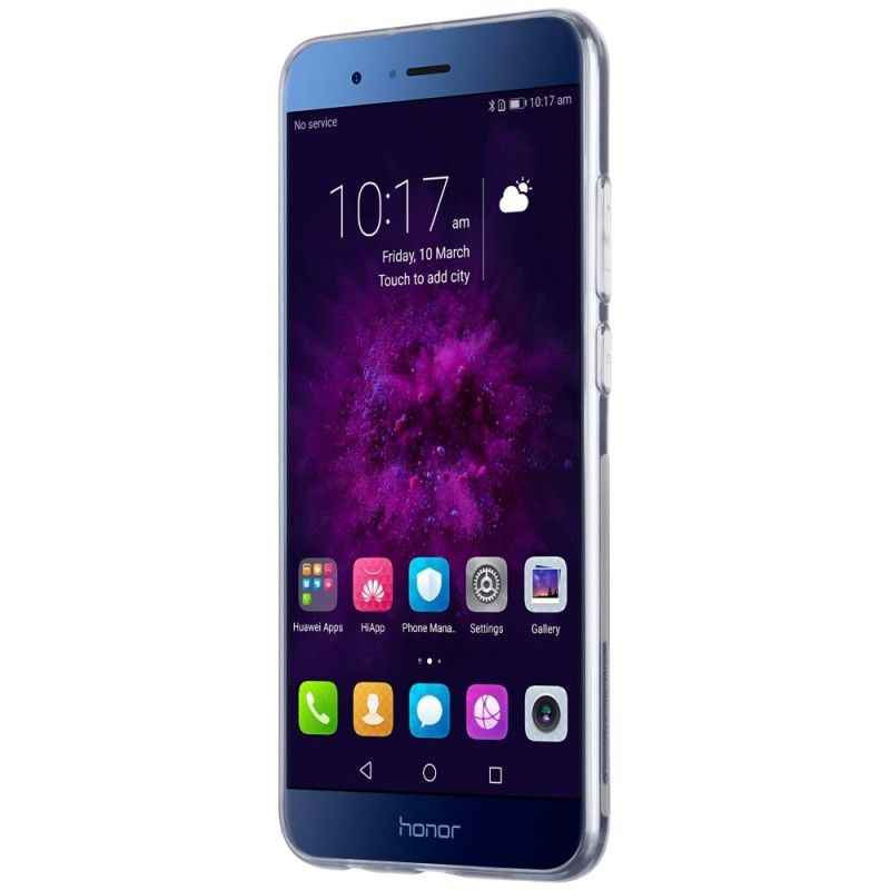 Etui Honor 8 Pro Brązowy Przezroczysty Nillkin Etui Ochronne