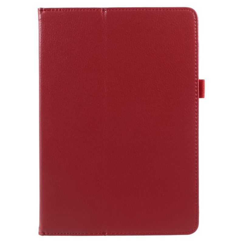Etui Huawei MediaPad T3 10 Czerwony Czarny Klasyczna Sztuczna Skóra