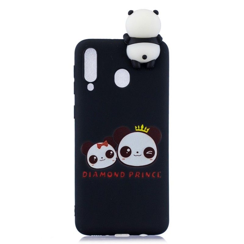 Futerały Samsung Galaxy A40 Etui na Telefon 3D Książę Panda