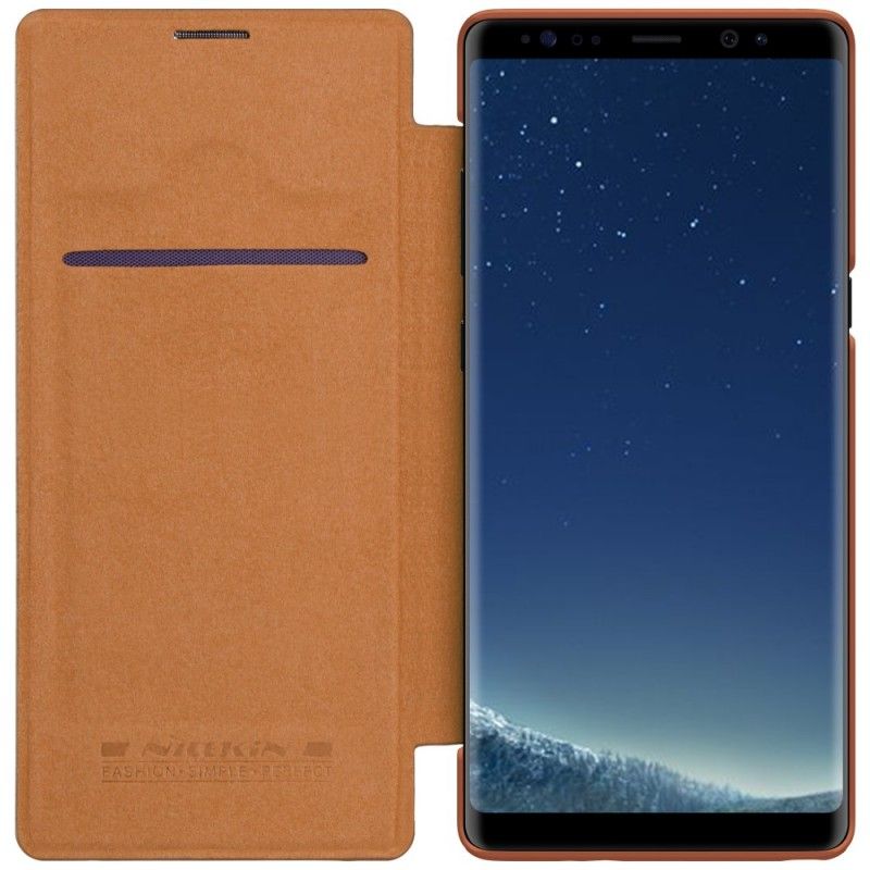 Flip Kotelot Samsung Galaxy Note 8 Czarny Seria Nillkin Qin