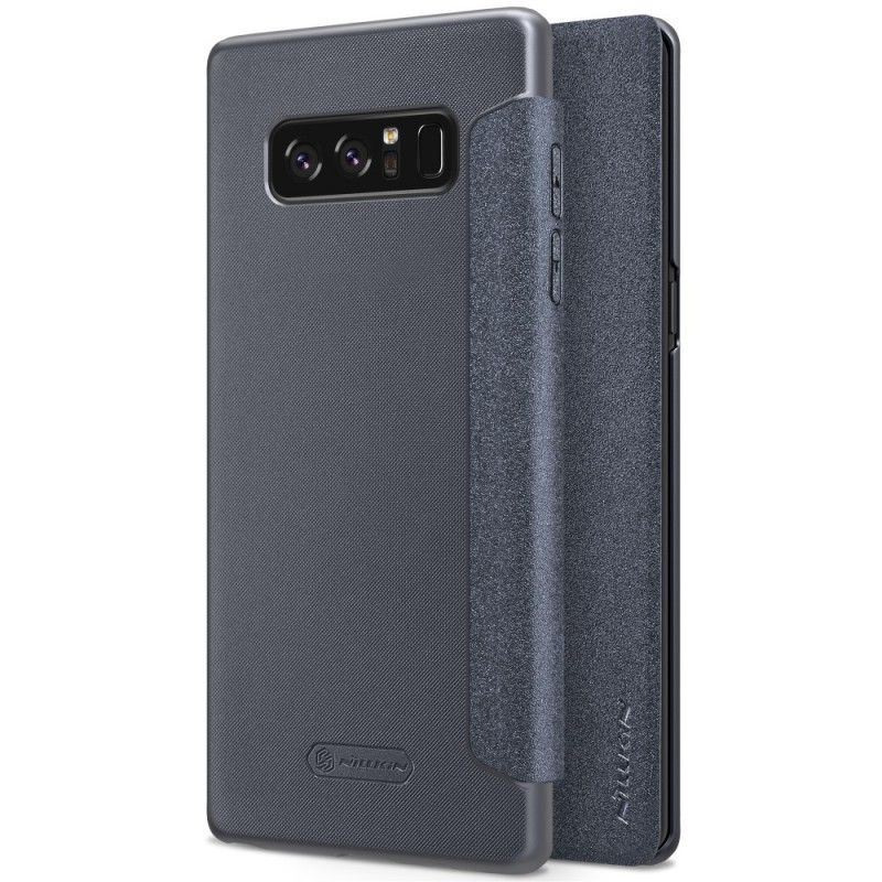 Flip Kotelot Samsung Galaxy Note 8 Złoto Magenta Etui na Telefon Nillkin