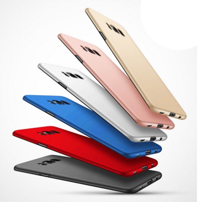 Futerały Samsung Galaxy Note 8 Granatowy Czerwony Bardzo Delikatny Efekt Metalu