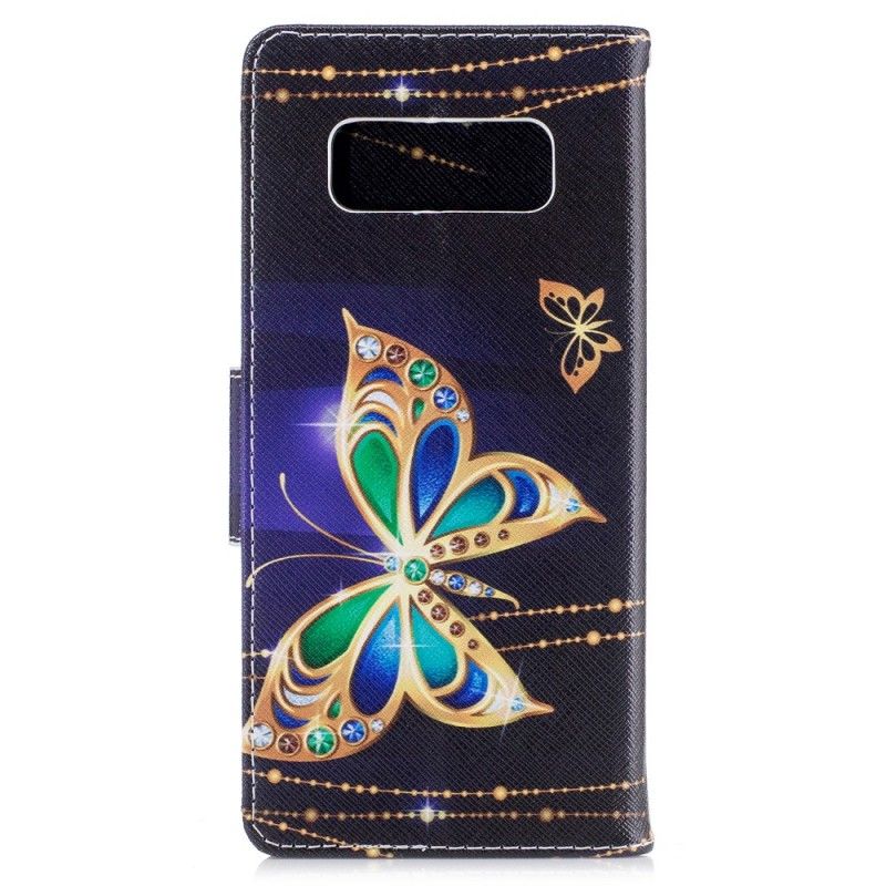 Obudowa Samsung Galaxy Note 8 Etui na Telefon Magiczny Motyl