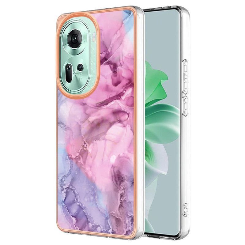 Etui Oppo Reno 11 5g Styl Marmurowy Etui Ochronne