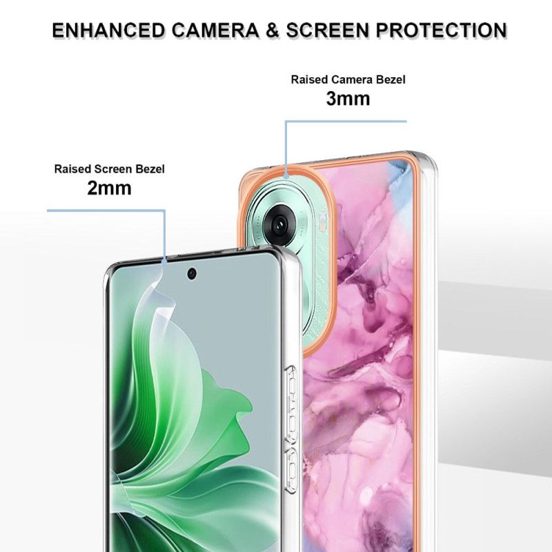 Etui Oppo Reno 11 5g Styl Marmurowy Etui Ochronne